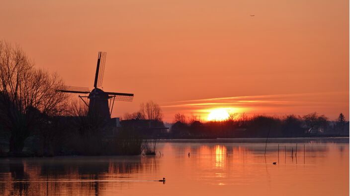 Foto gemaakt door Ton Wesselius - Rijnsaterwoude - Weer veel zon de komende dagen!